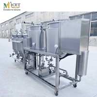Fermentador cónico de acero inoxidable 304, fermentador de tanque de 50L con enfriador para elaboración de cerveza casera