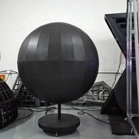 P1.8 P2 P2.5 P3 P4 P5 Boule de sphère LED ronde incurvée à 360 degrés Affichage LED rond Écran d'affichage LED sphérique