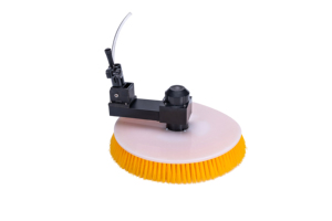 <span class=keywords><strong>Brosse</strong></span> de <span class=keywords><strong>nettoyage</strong></span> de panneaux solaires à tête unique avec tige en aluminium jaune, équipement de <span class=keywords><strong>nettoyage</strong></span> de panneaux solaires, support OEM, direct usine - Product Image 3