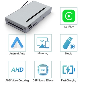 กล่องเครื่องเล่นเสียงในรถยนต์ไร้สาย HFmidia รองรับ CarPlay และ Android Auto สำหรับรถยนต์ Mercedes Benz NTG6.0 รุ่น A/B/C/E Class/GLC/CLS/CLA/GLA/GLB/GLE/GLS - Product Image 6