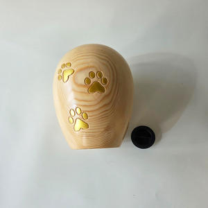 메모리 에그 나무 애완동물 화장 유골함, 개와 고양이를 위한 기념품 유골함, 가정 장식용 장식 유골함 - Product Image 3