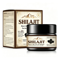 Extrait de Shilajit de l'Himalaya à base de plantes, extrait de résine de Shilajit à étiquette claire, riche en minéraux et en acide fulvique