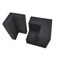 Protections d'angle anti-collision en mousse EVA noire personnalisées pour meubles, marchandises fragiles, portes, fenêtres - Fentes d'angle - Stock fabricant