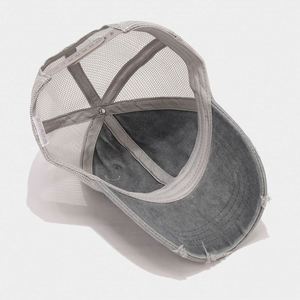 Gorra Premium Lavada, Sin Estructura, Teñida, Ajustable, para Exteriores, para Mujer, Niña, Gorra Trucker, Regalo Promocional - Product Image 4