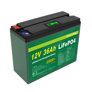 Nhà Sản Xuất Thâm Quyến Giá Bán Buôn Hệ Thống Lưu Trữ Pin Lifepo4 Chu Kỳ Sâu <span class=keywords><strong>Lithium</strong></span> 12V 36ah Pin Nguyên Chất - Product Image 3