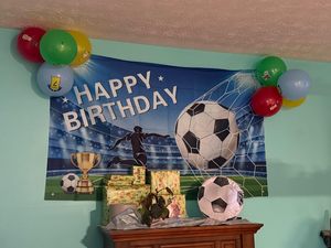 Lona de Vinilo Personalizada Portátil con Acabado Mate Antideslumbrante de Larga Duración <span class=keywords><strong>para</strong></span> Eventos de Campeonatos de Fútbol - Product Image 2