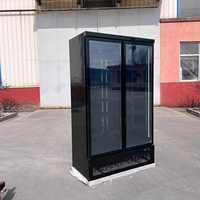 Réfrigérateur de présentation de boissons à fréquence variable et à économie d'énergie avec technologie Inverter