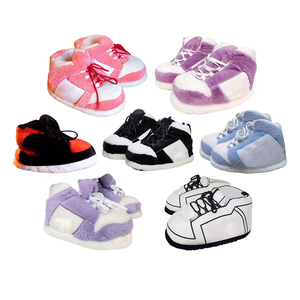 Zapatillas Deportivas Afelpadas al por Mayor, Suela de Goma Antideslizante, Zapatillas de Algodón Afelpado - Product Image 1