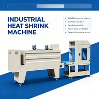 Automatische Schrumpffolienverpackungsmaschine für Mineralwassergetränke, Schneid- und Schrumpfmaschine, Vollautomatische Wärmeschrumpfverpackungsmaschine
