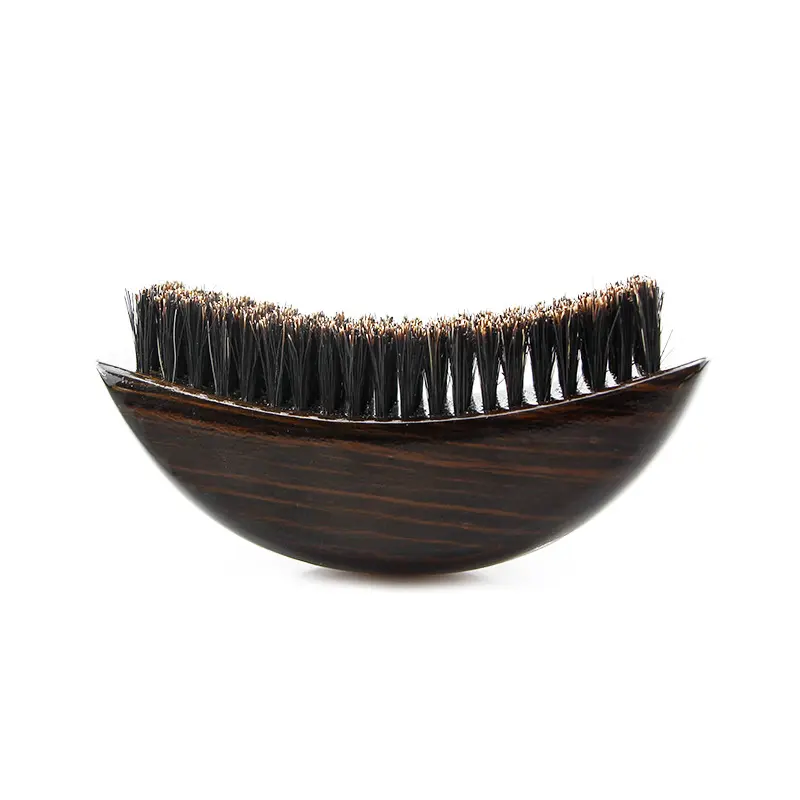 Wholesale Product High Quality Beech Handle Boar Bristle Natural Hair Wave Beard Hair Brushes Private Label