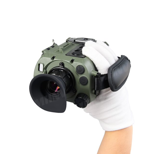 MHNV Laser Range Finder 4km Distance Portable High Precision Handheld Distance Measurement Device