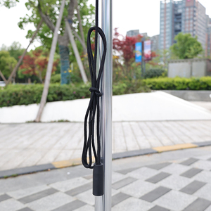 Sombrilla Central con Sistema Doble y Bloqueo Automático, Forma de Pagoda, Tela Acrílica DC-UP-232 - Product Image 4