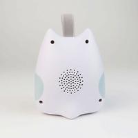 Mini haut-parleur sans fil portable 2025 rechargeable avec capteur de pleurs, machine à bruit blanc pour bébé, minuteur 30/60/90, 15 sons, design mignon Hibou