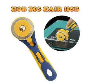 60mm Hob Rotary Cutter for Fabric Leather Cloth DIY <strong>Sewing</strong> Patchwork Quilting Tool Flat Rubber Hob OEM Customizable Safety - Product Image 2