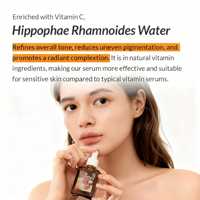 Sérum Éclaircissant Vegan à l'Acide Hyaluronique, Vitamine C, Acide Tranexamique et Niacinamide pour Correction des Taches Brunes – Soin Visage Marque Blanche