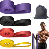 Bandas de Resistencia TPE para Hombres y Mujeres - Bandas de Ejercicio Duraderas para Estiramiento Corporal y Fisioterapia