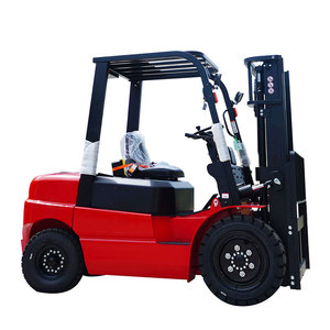 Nueva carretilla elevadora portátil con batería de iones de litio de almacén contrapesada, carretilla elevadora eléctrica de 3,5 toneladas con motor y motor - Product Image 1