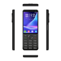 Teléfono Kosher con Sistema de Filtrado de Botones 4G, Llamadas y Mensajes, Doble SIM, VoLTE, Teclado Hebreo, Batería de Larga Duración, Pantalla Táctil de 2.8 Pulgadas