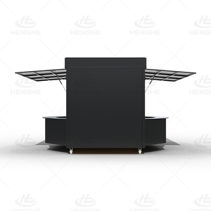Remolque <span class=keywords><strong>de</strong></span> Cocina Estilo Rústico para Exteriores con Acabado <span class=keywords><strong>de</strong></span> Madera, Estufa <span class=keywords><strong>de</strong></span> Gas y Bomba <span class=keywords><strong>de</strong></span> Agua para Comida Casera - Product Image 4