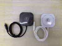 Cargador Inalámbrico Rápido Cuadrado de 25W, Plataforma de Carga Magnética con Cable Trenzado USB-C de 1M