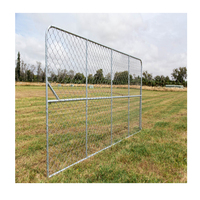 Portails de ferme Deer Gate de 12 pieds 	 Clôture en treillis métallique, portail métallique pour ferme, treillis métallique pour jardin/ferme