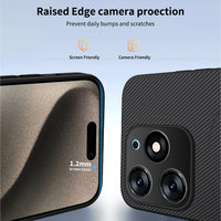 Coque Infinix Note50-Coque magnétique en fibre de carbone pour Tecno Camon 40, coque de protection ultra mince