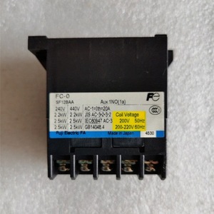 คอนแทคเตอร์ Fuji Electric Fa Fc-0 200-220V AC 50Hz 2.5Kw 240V 440V ผลิตในประเทศญี่ปุ่น - Product Image 4