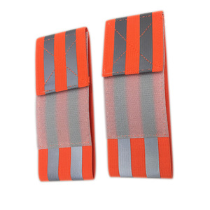 Brazalete reflectante de alta visibilidad, ecológico, irrompible, banda elástica de seguridad para la muñeca, para correr de noche, ciclismo, trotar, caminar - Product Image 4