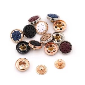 12MM <strong>Round</strong> Zinc Alloy <strong>Button</strong> Muslim Garment Thobe Metal <strong>Button</strong> Logo Custom <strong>Snap</strong> Fastener <strong>Button</strong> for Clothes - Product Image 4