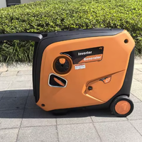 Großhandel YHS-PT-010 5KW Leiser Auto-Start Camping Benzin-Stromwechselrichter Mini Tragbarer Generator Einzylinder