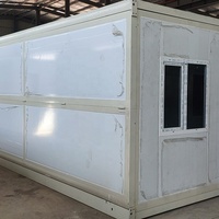 Conteneurs de bureau préfabriqués détachables, maison conteneur à construction rapide, maison conteneur modulaire préfabriquée