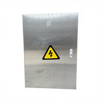 Gabinete de Control Eléctrico de Acero Inoxidable 201, Engrosado, IP65 Impermeable, Superficie Cepillada, Caja para Instrumentos Electrónicos
