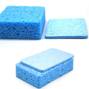 Vente en gros de pâte de bois compressée biodégradable éponge de lavage du visage absorbant lingette <span class=keywords><strong>magique</strong></span> pour le <span class=keywords><strong>maquillage</strong></span> enlever le nettoyage - Product Image 4