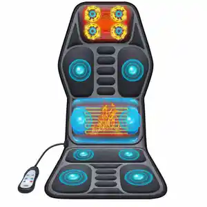 Tragbare Ganzkörper-Heiz-Entspannungs-Massageauflage, Autositz-Massageauflage, Massagesessel-Auflage für Zuhause - Product Image 1