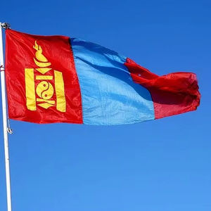 Imprima su propio logotipo Diseño Palabras Bandera 3X5 Ft Personalizado Mongoli Banderas Banner - Product Image 1