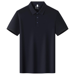 Polo unisexe en coton 220g à manches courtes, respirant, pour l'été, coupe ample, avec étiquette et marqueurs - Product Image 5