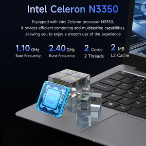 14inch Intel Dual-<strong>Core</strong> Celeron N3350 Up To <strong>2</strong>.4 GHz 6GB RAM 64GB 128GB SSD USB3.<strong>2</strong> Dual SSD Laptop PC Computer Business Laptops
