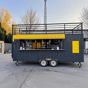 ตู้คอนเทนเนอร์ขนส่งบ้านสำเร็จรูปร้านขายของแนวสตรีท - Product Image 4