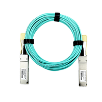 Fabrika Üreticisi 100G QSFP28 AOC Aktif Optik Kablo, 5G Veri Merkezi Anahtarları Arası Bağlantı için