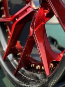 GVICHN Nouvelles jantes forgées haut de gamme de 20 à 22 pouces, design à cinq branches, fibre de carbone pour M3 M4 R8 S8 A8 pour Benz - Product Image 2
