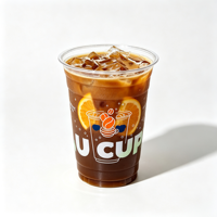 Gobelet en plastique PET jetable de qualité supérieure avec logo personnalisé, 12 oz, 16 oz, 24 oz, de qualité alimentaire, transparent, pour café, boissons, avec couvercle, pour bubble tea