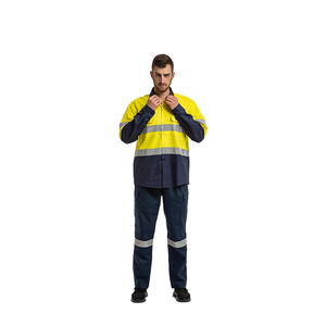 <span class=keywords><strong>Abbigliamento</strong></span> di Sicurezza per Operai Edili Personalizzato con Nastro Riflettente Premium <span class=keywords><strong>ad</strong></span> <span class=keywords><strong>Alta</strong></span> <span class=keywords><strong>Visibilità</strong></span> per Uomo - Product Image 2