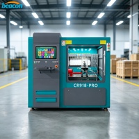 Banco de Pruebas Common Rail de Alta Presión CR918PRO con Función de Codificación de Inyectores y Prueba de Bomba HP0 para Talleres de Reparación Diésel