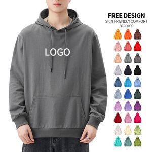 Sudadera con Capucha Extra Grande de Forro Polar Personalizada de 260G, Sudadera con Capucha Unisex al por Mayor de Fábrica con Logotipo Personalizado, Sudaderas para Hombre - Product Image 2