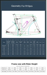 Vélo de course TWITTER R10pro entièrement en carbone avec freins à disque 105/R7120-24S, vélo de course entièrement en carbone 700C à vendre - Product Image 6