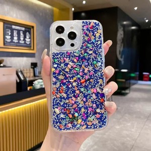 3 in 1 Bling Diamond Glitter custodia per telefono cellulare rigida Cover posteriore Pc Tpu per <span class=keywords><strong>Iphone</strong></span> 17 Pro Max 16 15 14 12 per le donne - Product Image 4