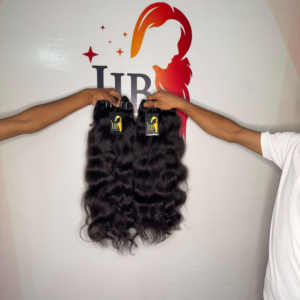 Extensión de cabello rizado de onda natural, paquetes de cabello humano de templo indio ondulado sin procesar crudo sin procesar alineado con cutícula - Product Image 2