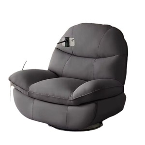 Recliner Chair With Reclining And Revolving Function For Living Room Single Sofa Seat Adult Use Foam Filling - Product Image 5