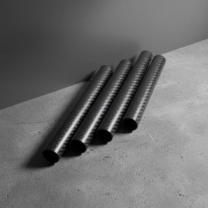 Surtido de Tubos Redondos de Fibra de Carbono Negro Mate 3K de 5 mm, Multitamaño, para Soportes Industriales, Estructuras de Drones y Proyectos de Bricolaje - Product Image 3