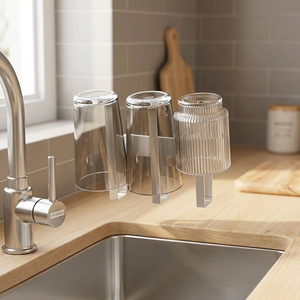 Soporte Magnético para Tazas al por Mayor de Fábrica, Organizador de Tazas sin Clavos de Calidad Premium, Modelo M1070 TW Origin - Product Image 2